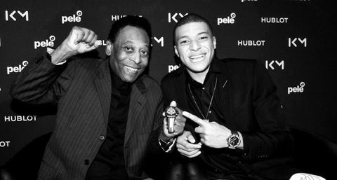 pele and mbappe hublot