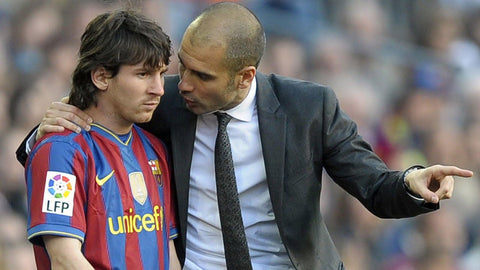 PEP GUARDIOLA MESSI