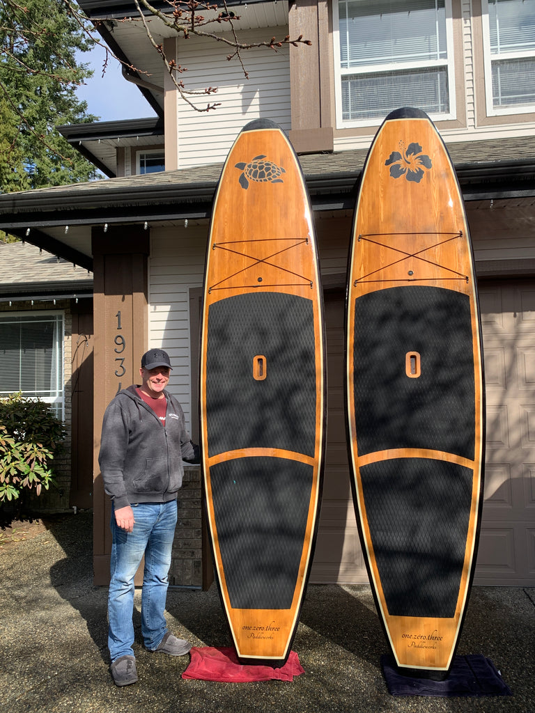 San Marcos 11'4" paddle board plan
