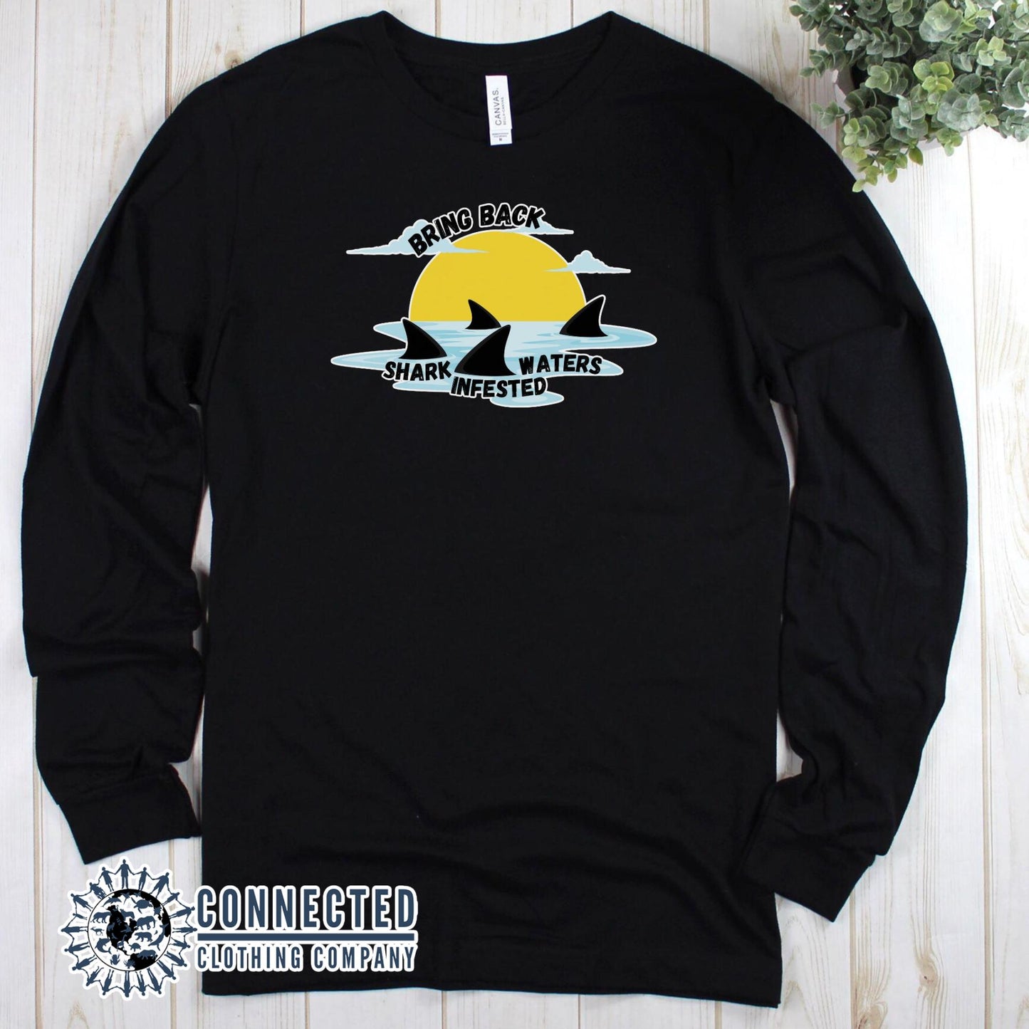 Shark Infested Waters Long-Sleeve Tee