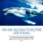 Blue Ocean Sea Creatures Tee - sweetsherriloudesigns - 10% donated to ocean conservation