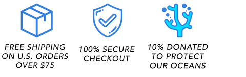 Free shipping on U.S. orders over $75. Made with eco-friendly ink. 100% secure checkout. 10% donated to protect our oceans.- Connected Clothing Company