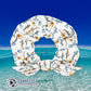 Shark Watercolor Scrunchie - sweetsherriloudesigns - 10% of proceeds donated to shark conservation