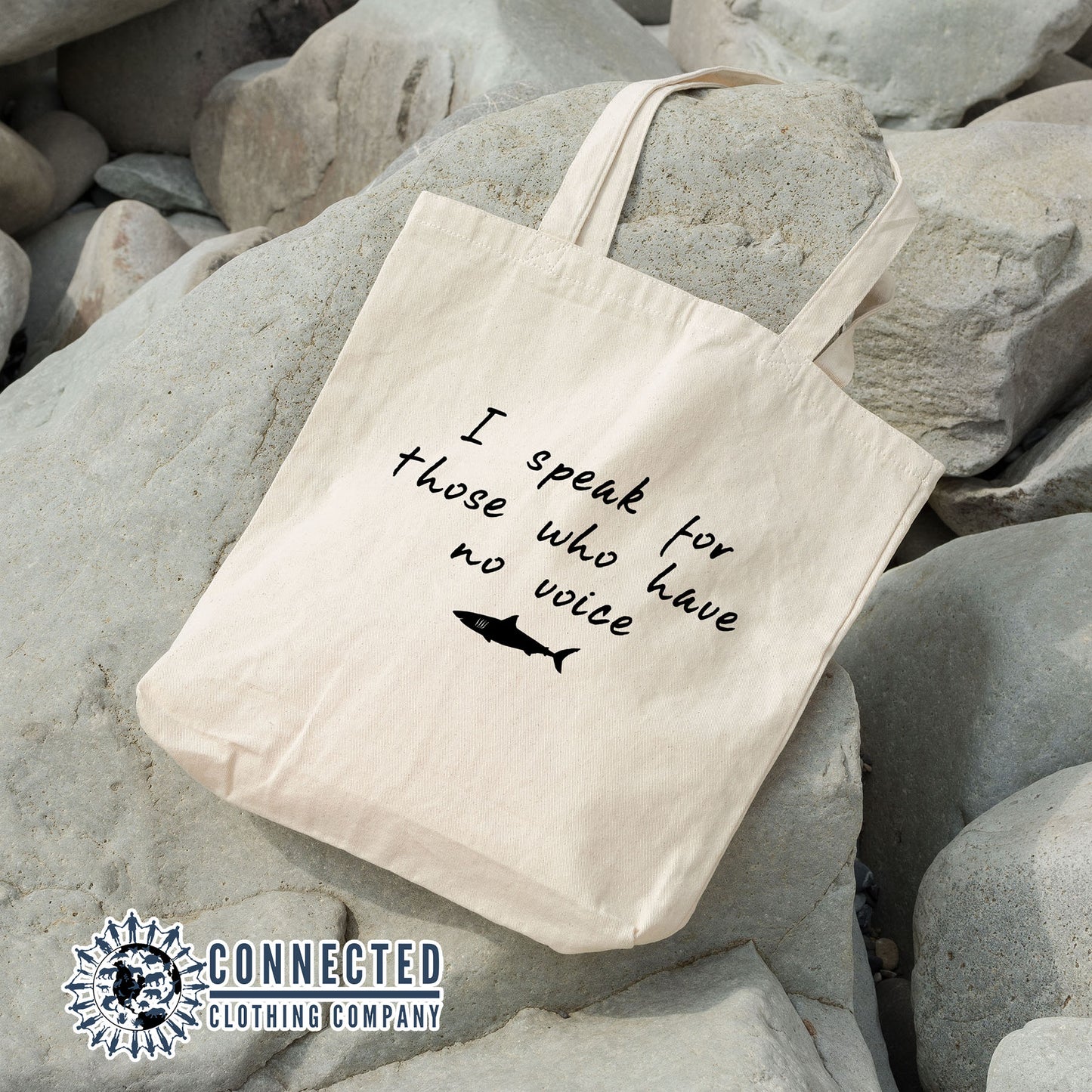 Be The Voice Shark Tote Bag - sweetsherriloudesigns - 10% of proceeds donated to ocean conservation