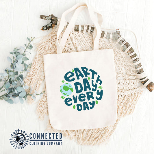 Earth Day Every Day Tote - architectconstructor - 10% of proceeds donated to ocean conservation
