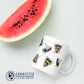 Flower Bee Classic Mug - sweetsherriloudesigns - Ethically and Sustainably Made - 10% of profits donated to bee conservationFlower Bee Classic Mug - sweetsherriloudesigns - Ethically and Sustainably Made - 10% of profits donated to bee conservation