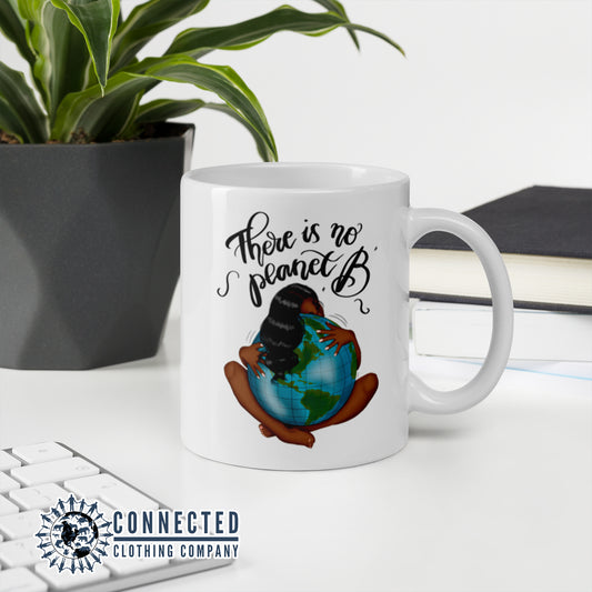 No Planet B Classic Mug 11oz - sweetsherriloudesigns - Ethically and Sustainably Made - 10% donated to Mission Blue ocean conservation