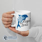 Respect The Locals Dolphin Classic Mug - sweetsherriloudesigns - Ethical and Sustainable Clothing That Gives Back - 10% donated to Mission Blue ocean conservation