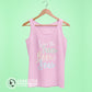 Pink Save The Trees Bees And Seas Women's Relaxed Tank Top - sweetsherriloudesigns - Ethically and Sustainably Made - 10% donated to Mission Blue ocean conservation