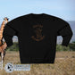 Black Giraffe Silent Extinction Unisex Sweatshirt - sweetsherriloudesigns - 10% of profits donated to the Giraffe Conservation Foundation