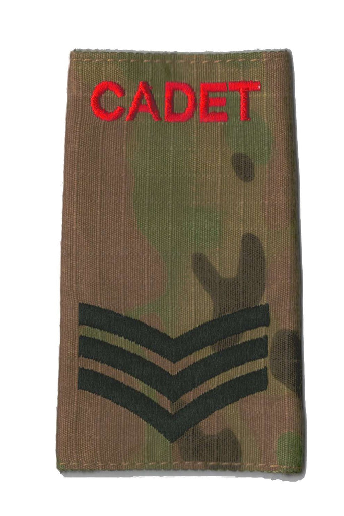 Rank Slides, CADET, Multi – The Kit Monkey