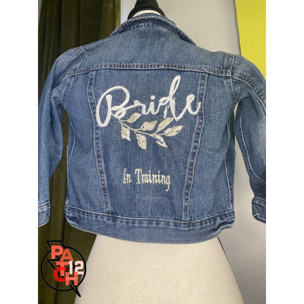 embroidered denim jacket