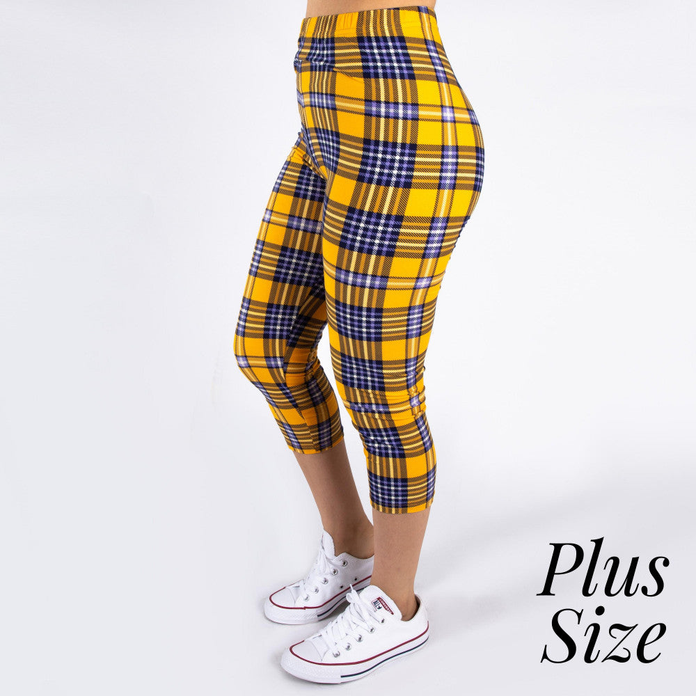 These plus size New Mix Brand peach skin capris are seamless, chic, and a  must-have for every wardrobe. These lightweight, capri leggings have a 3  waistband. They are versatile, perfect for layering