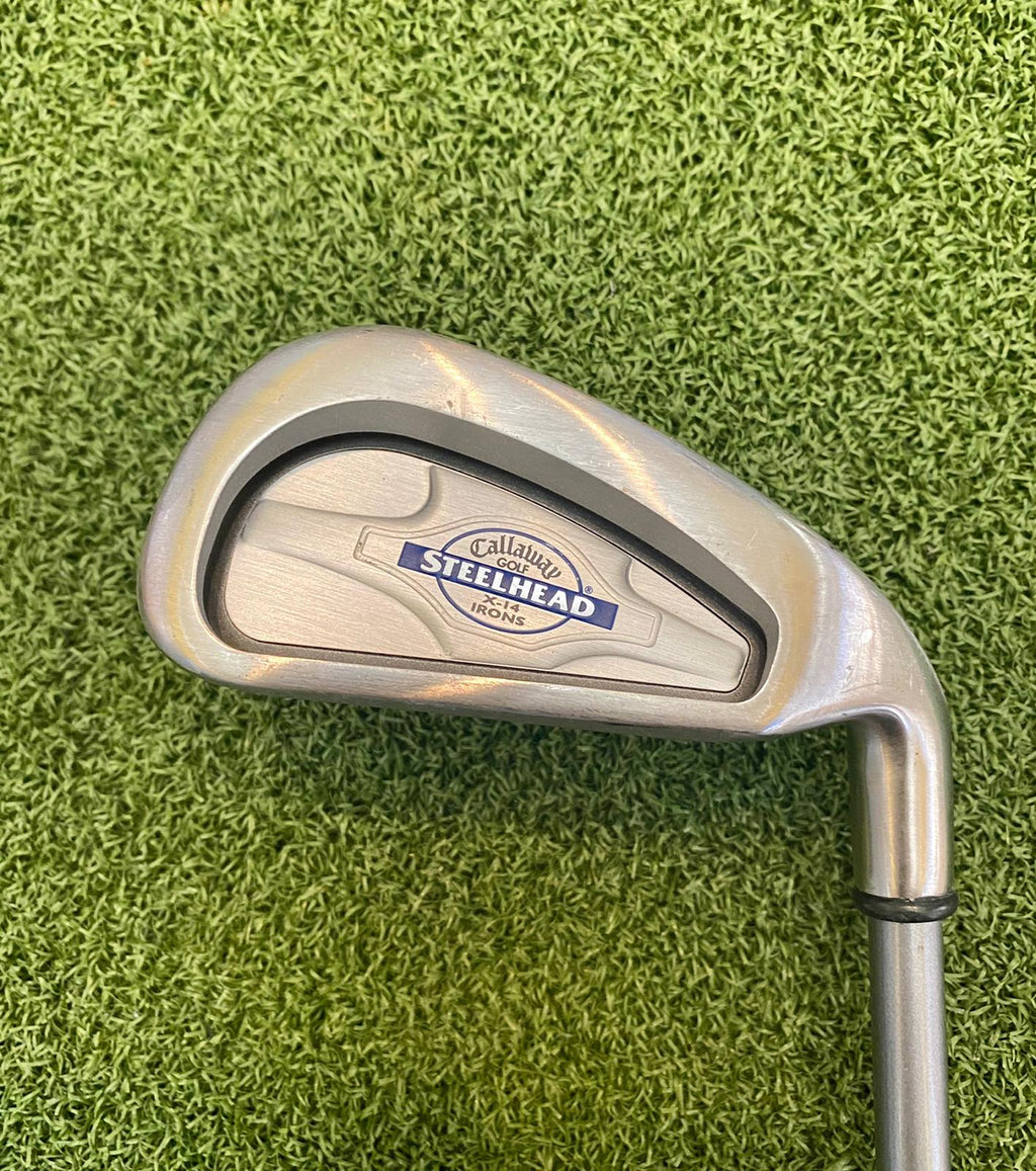 Callaway X-14 SteelHead 3 Single Iron, RH, Big Bertha SteelHead Firm G