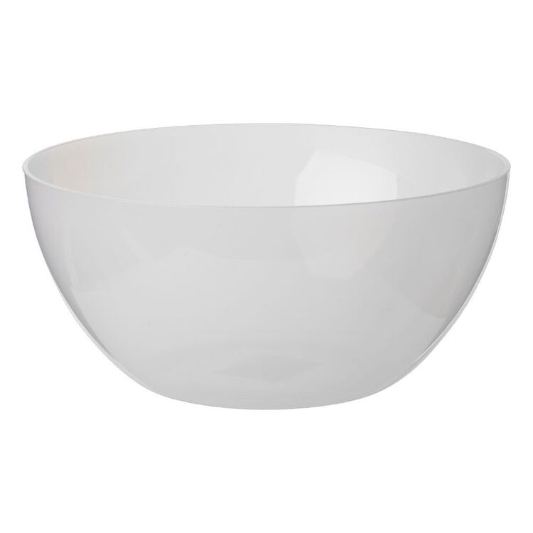 Plastic Salad Bowl translucent 4 litre 1pc