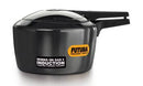 Futura Hard Anodised Induction Compatible Pressure Cooker, 5 Litre,Black (IFP50)