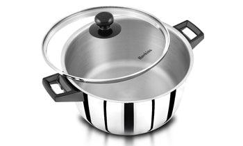 Hawkins Cook n Serve Casserole 4 Litre	CODE:SSCB40G with Glass lid