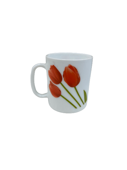 La Opala Diva Coffee Mug Tulip garden 320ml 1pc