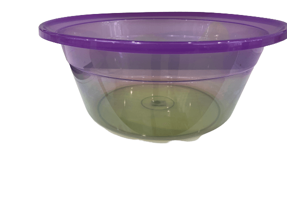 Plastic Bowl Basin Purple clear