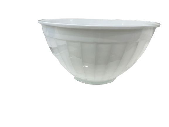 Plastic mixing Bowl/Basin White