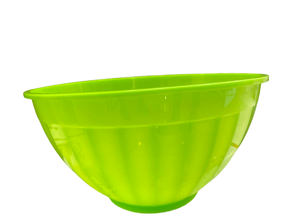 Plastic mixing Bowl/Basin Green