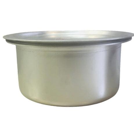 Aluminium Pot with Lid Size 25 - 29 Commercial/domestic