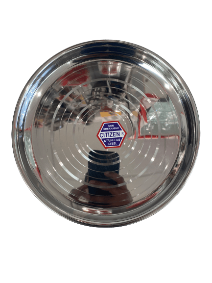 Citizen Stainless steel plate/thali 25cm