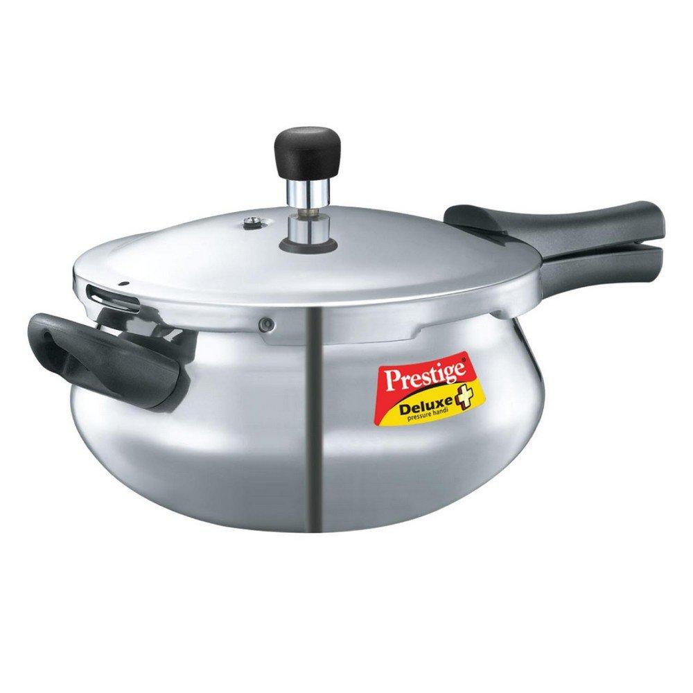 Prestige Deluxe Plus Aluminium Pressure Junior Handi pressure cooker 5 Litre