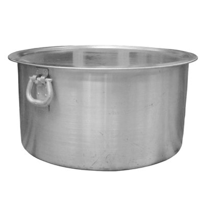 Commercial Cooking Heavy Duty Aluminium Pot with lid sizes 30 - 36