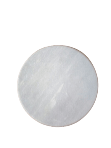 Marble chakla White Big (25cm Approx)