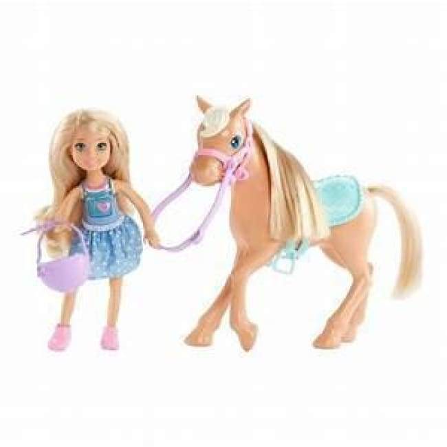 barbie and pony