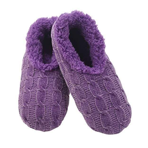 snoozies chenille slippers