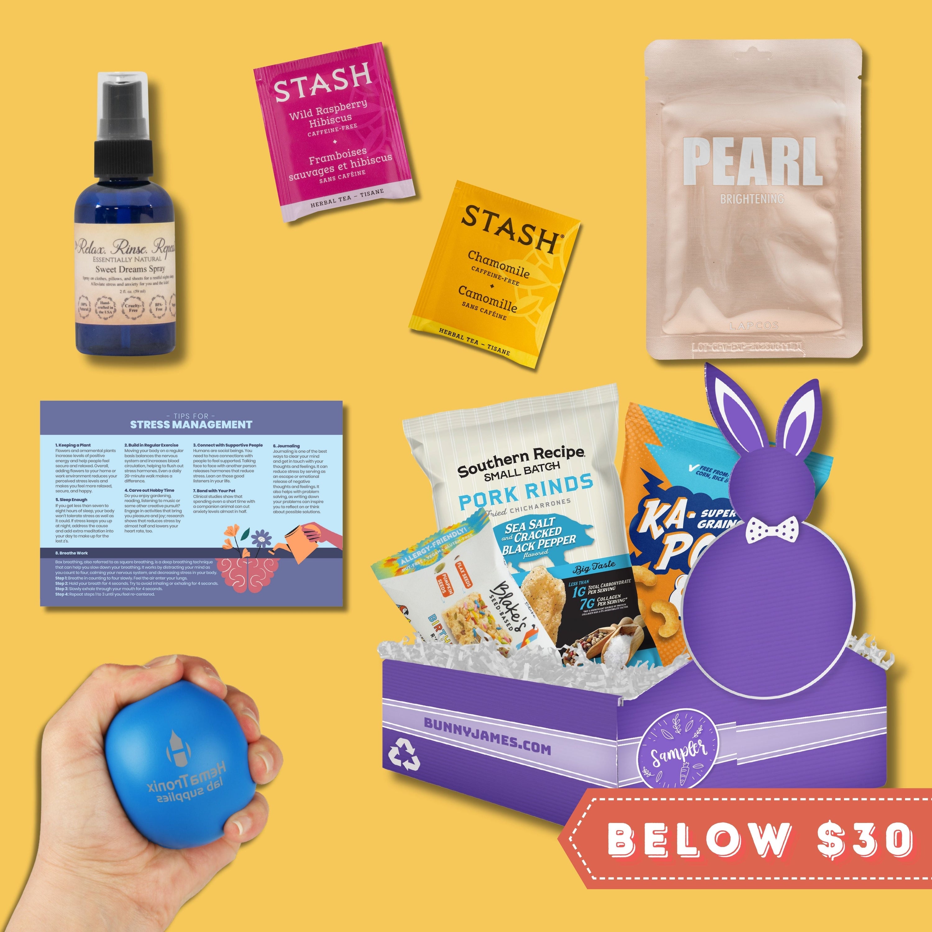 Stress Management Gift Below 30 | Bunny James Corporate Gifts