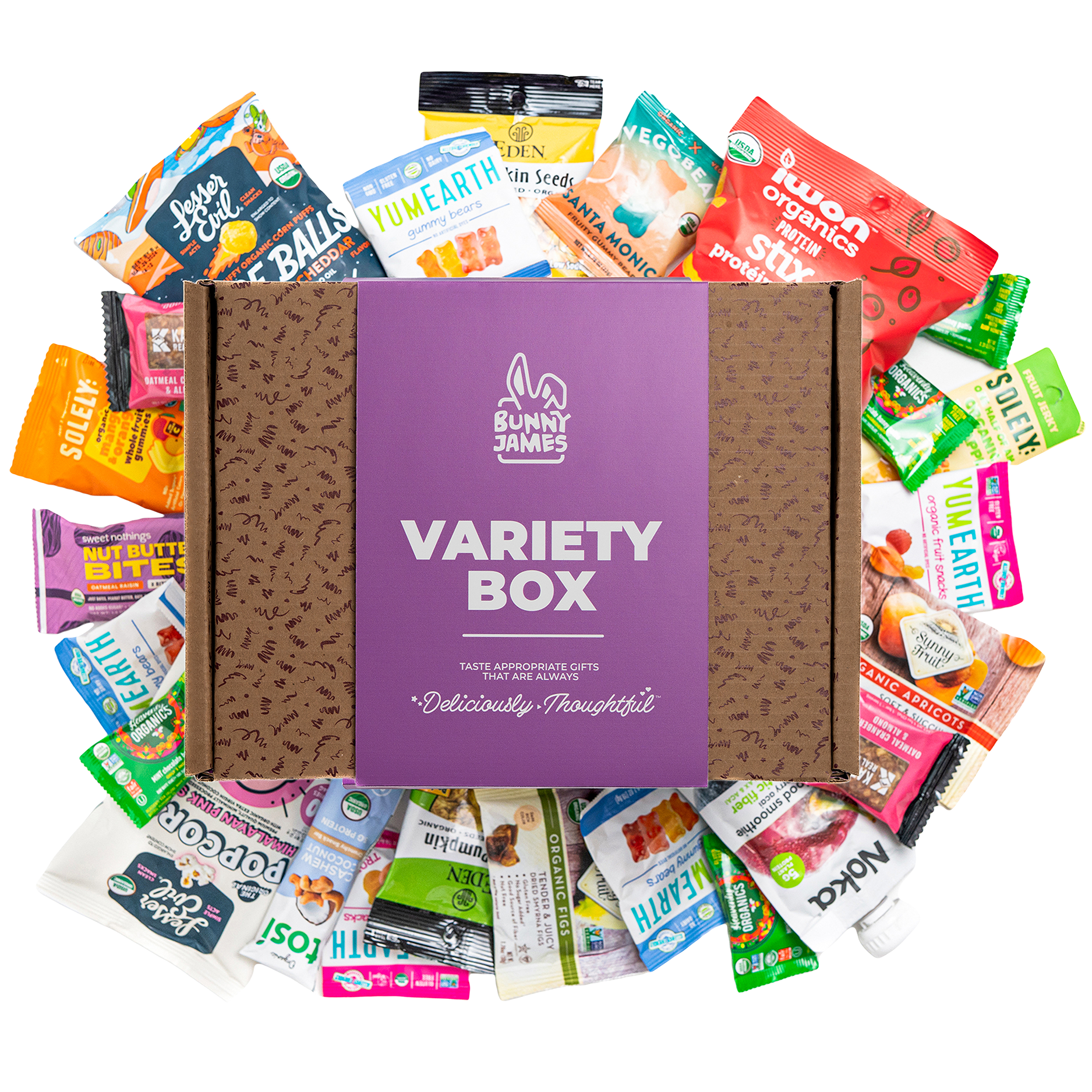 Variety Sampler Box with Snacks