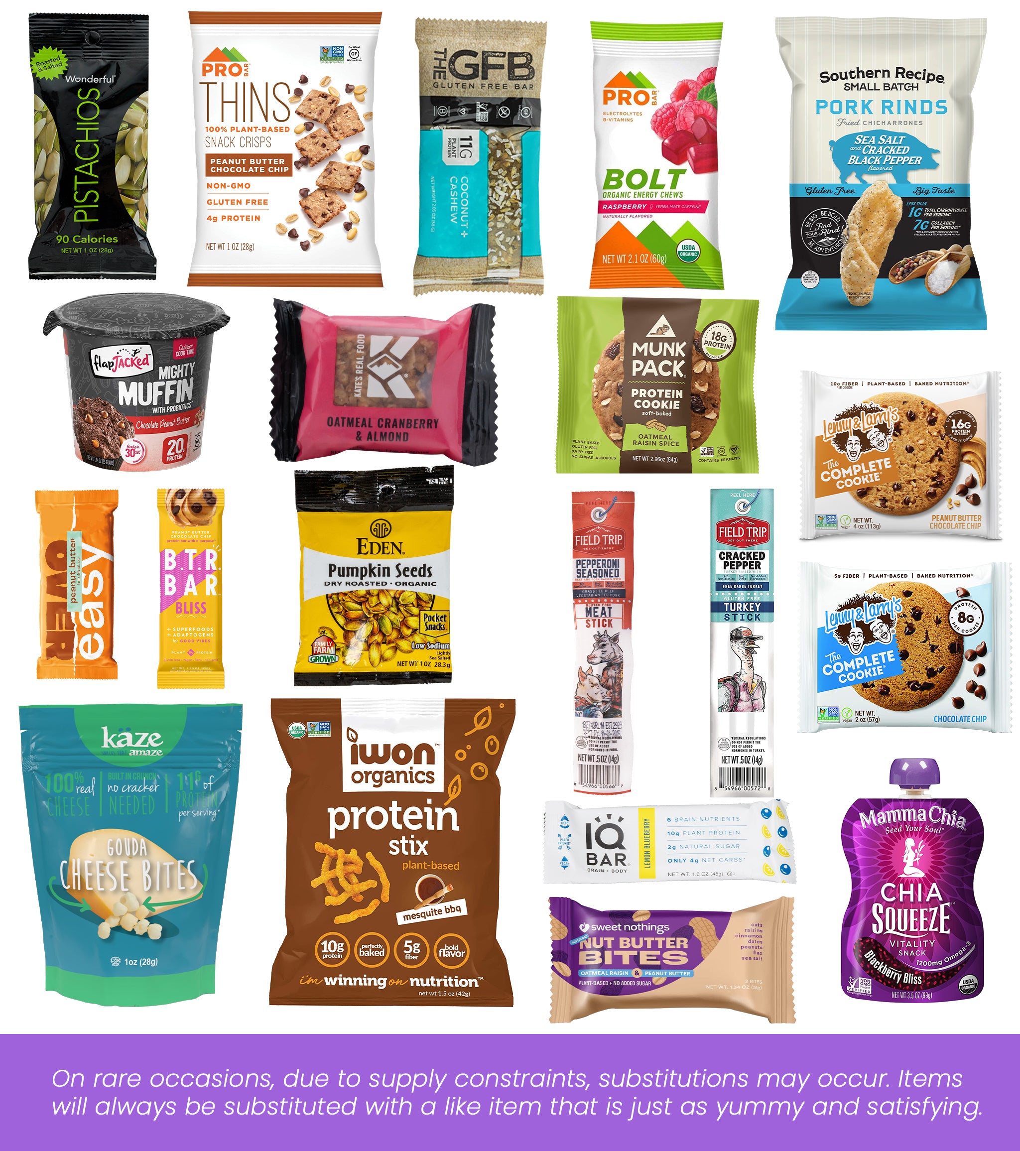 High Protein Fitness Snack Box: Premium Mix of Healthy Gourmet Protein Snacks