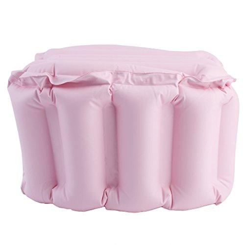 Pink Foot Bath Foot Feet Soak Bath Inflatable Basin Wash Spa Home Use Pedicure Care Relax By Cenda 353515cm