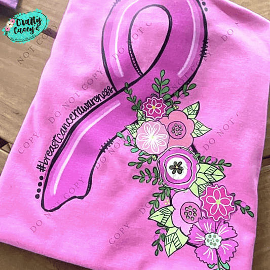 fesfesfes Pink October Pink Ribbon Breast Cancer Awareness Shirt