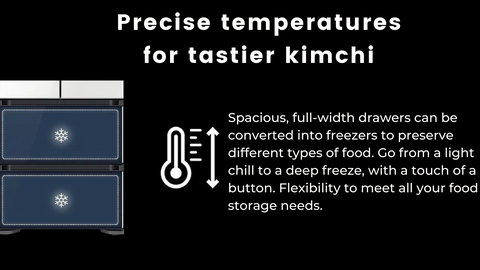 An image that shows the Samsung Bespoke cooling