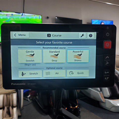 An image that shows the Panasonic MAK1 tablet customization