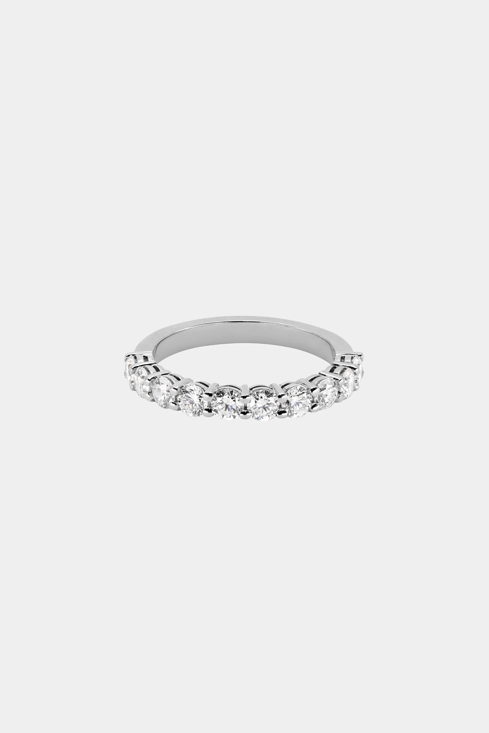 18k diamond band