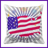 Party Like It's 1999® Design 07 Pillow