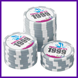  Party Like It's 1999® Design 13 Poker Chips