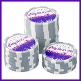  Party Like It's 1999® Design 14 Poker Chips