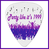  Party Like It's 1999® Design 14 Guitar Pick