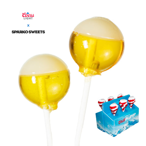 Coors Light ChillOLLIPOP beer lollipops