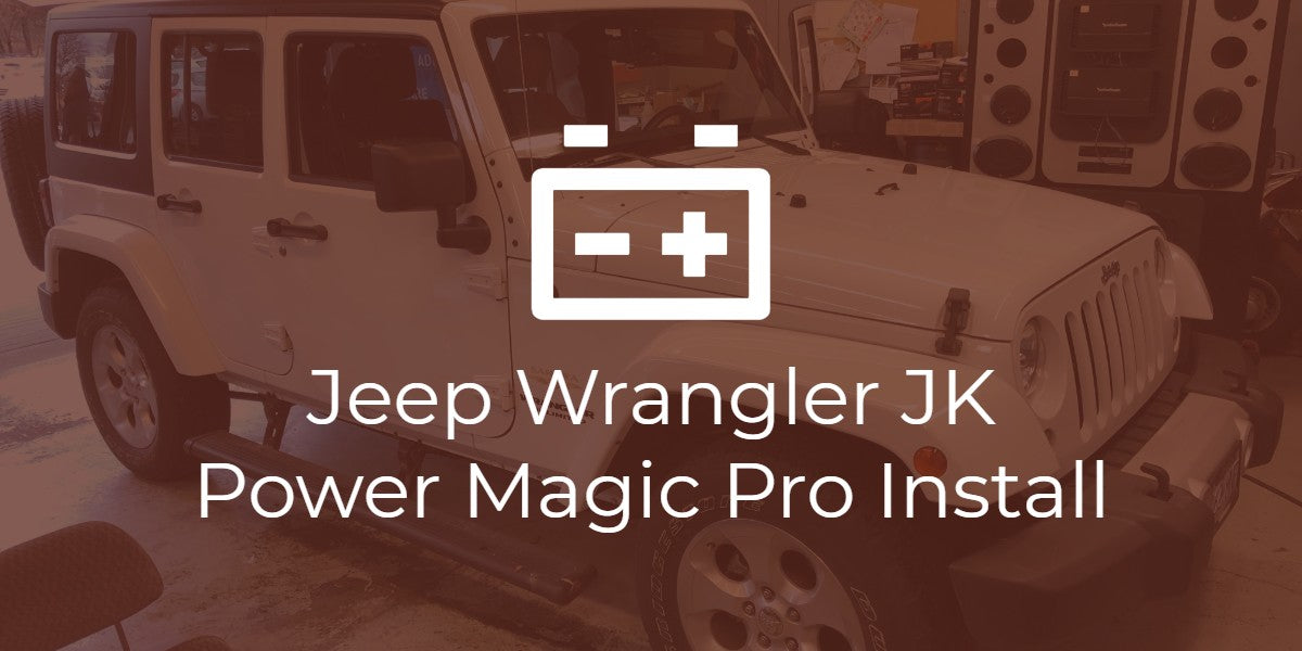 Jeep JK Wrangler Blackvue Power Magic Pro Install – Overdrive Auto Tuning