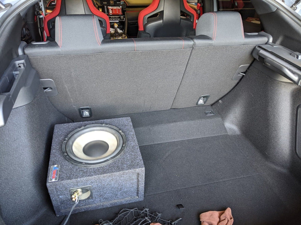 Focal 10" sub Honda Fk8 civic hatchback