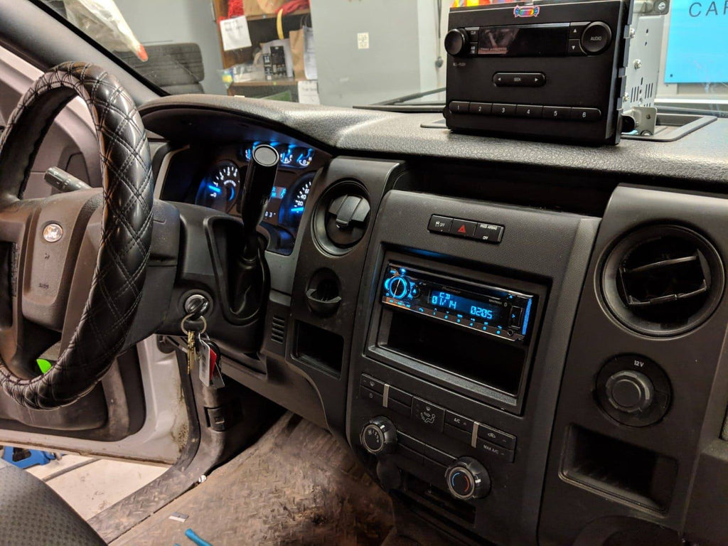 Ford F-150 regular cab single din pioneer