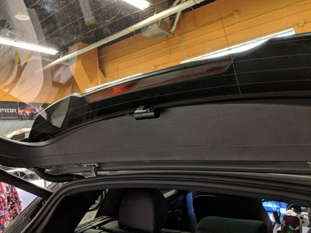 Audi q5 rear dash cam install
