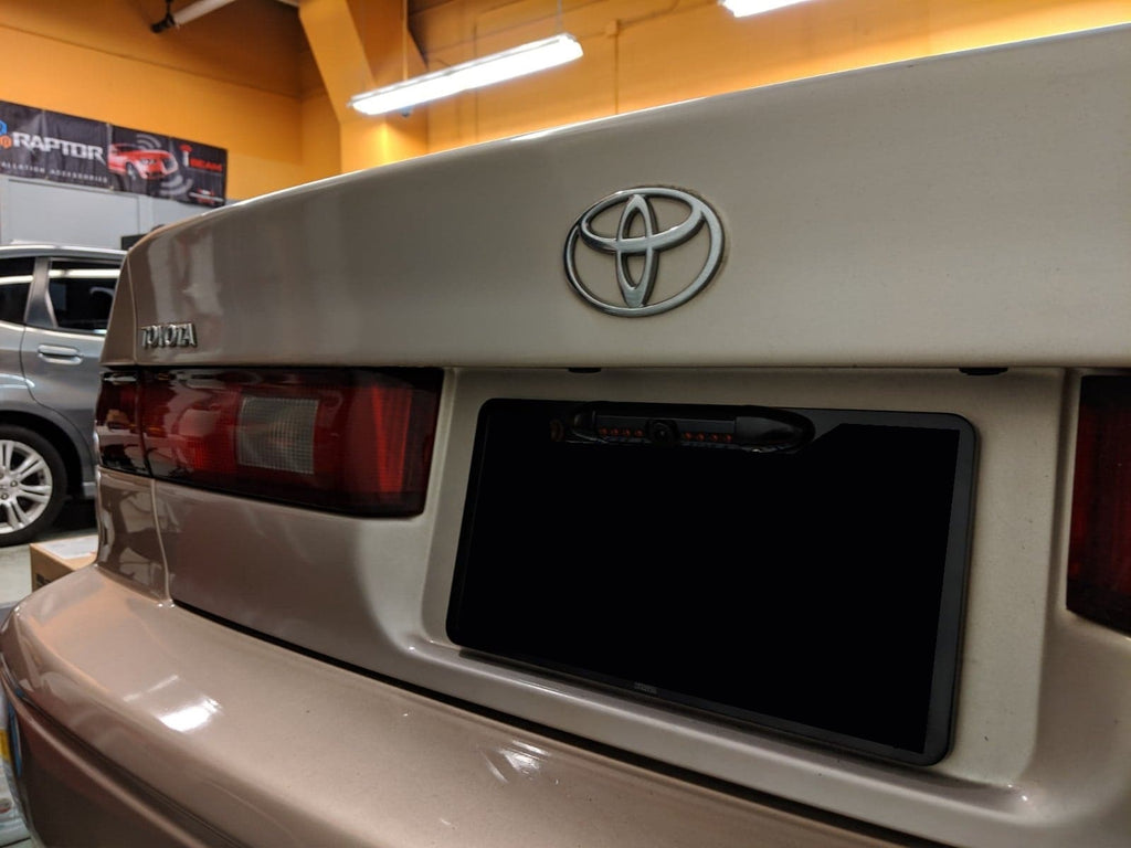 Toyota Camry rear license plate backup camera